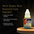 Karn Rog Nashak Ear Drops for Hearing Support | Ayurvedic Ear Drops | 20 ml
