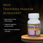 Tridosha Nashak Aushadhi for Digestion, Thyroid & Metabolism | Ayurvedic Herbal Medicine | 50 g