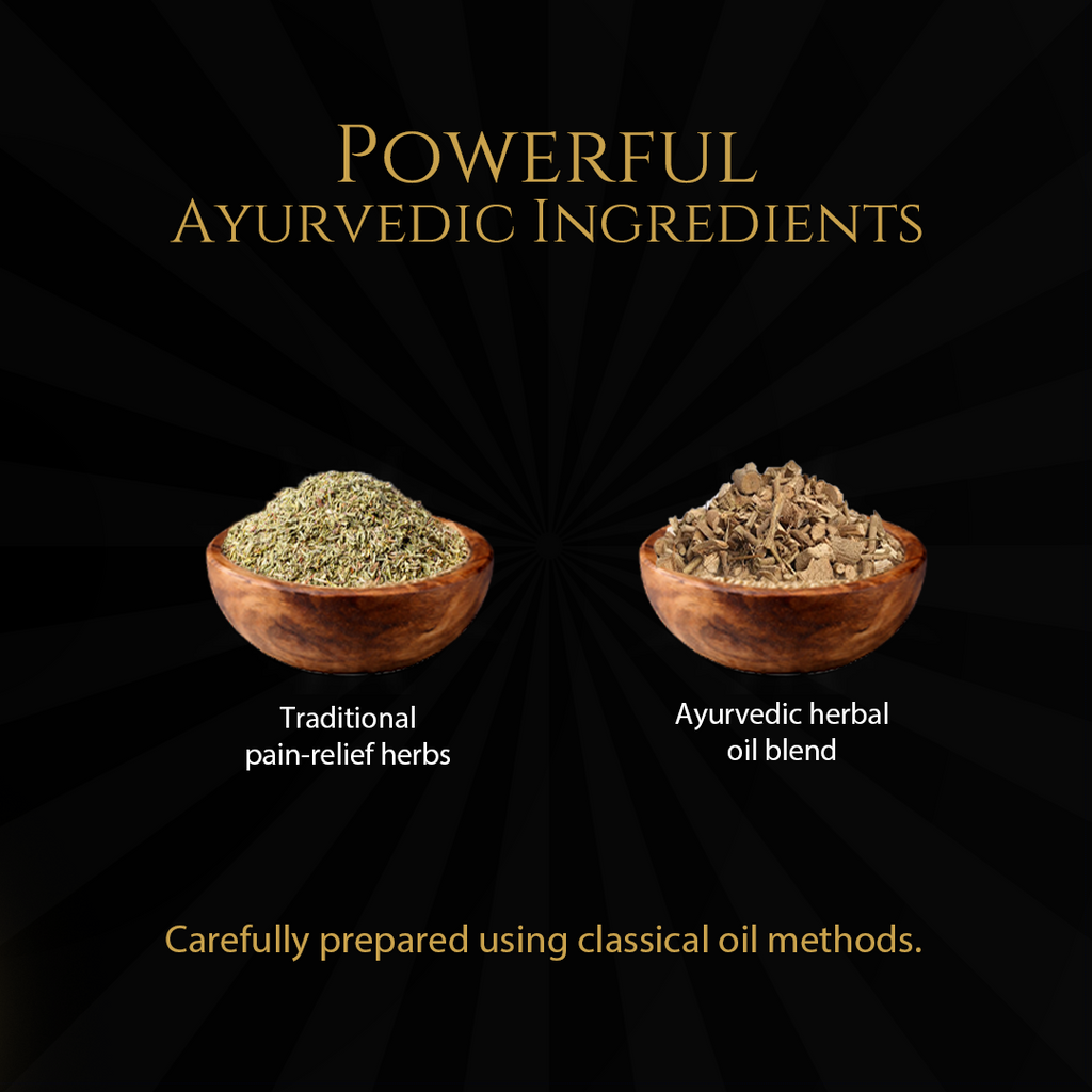 जोड़ों के दर्द और गठिया के लिए शक्तिशाली दर्द निवारक तेल | आयुर्वेदिक हर्बल तेल | 50 मिलीलीटर