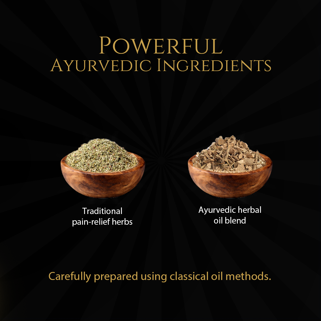 Powerful pain oil for Joint Pain & Arthritis | Ayurvedic Herbal Oil | 50 ml