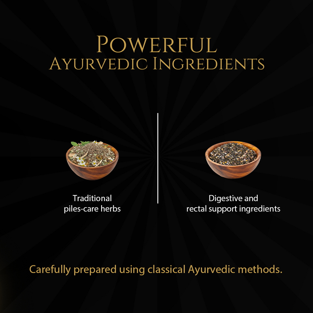 बवासीर और गुदा संबंधी आराम के लिए आयुर्वेदिक दवा | आयुर्वेदिक हर्बल दवा | 50 ग्राम