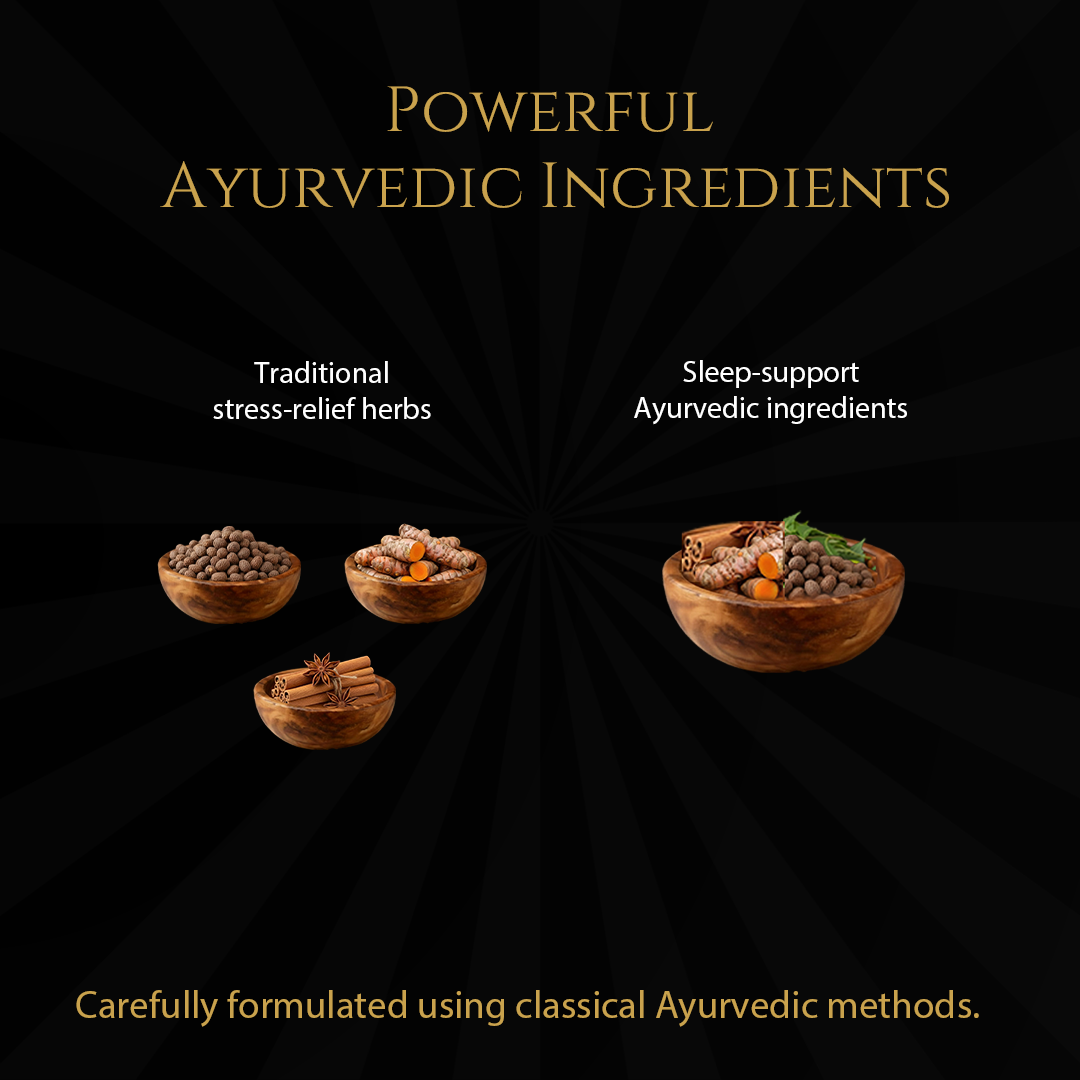 Kamdhenu Slimset Capsules for Stress & Sleep | Ayurvedic Herbal Capsules | 60 Capsules