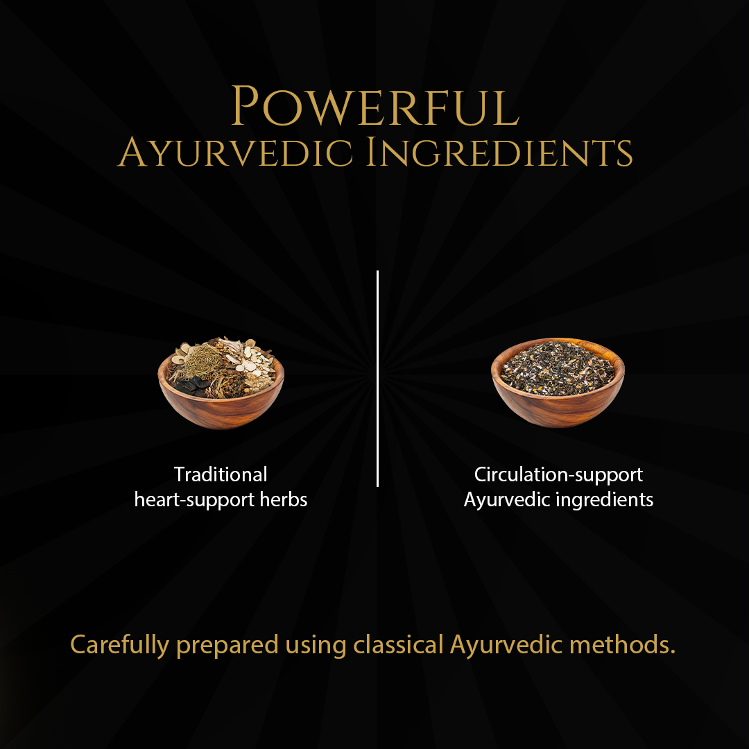 Blood Pressure Herbal Medicine for Heart & Circulation Support | Ayurvedic Herbal Medicine | 50 g