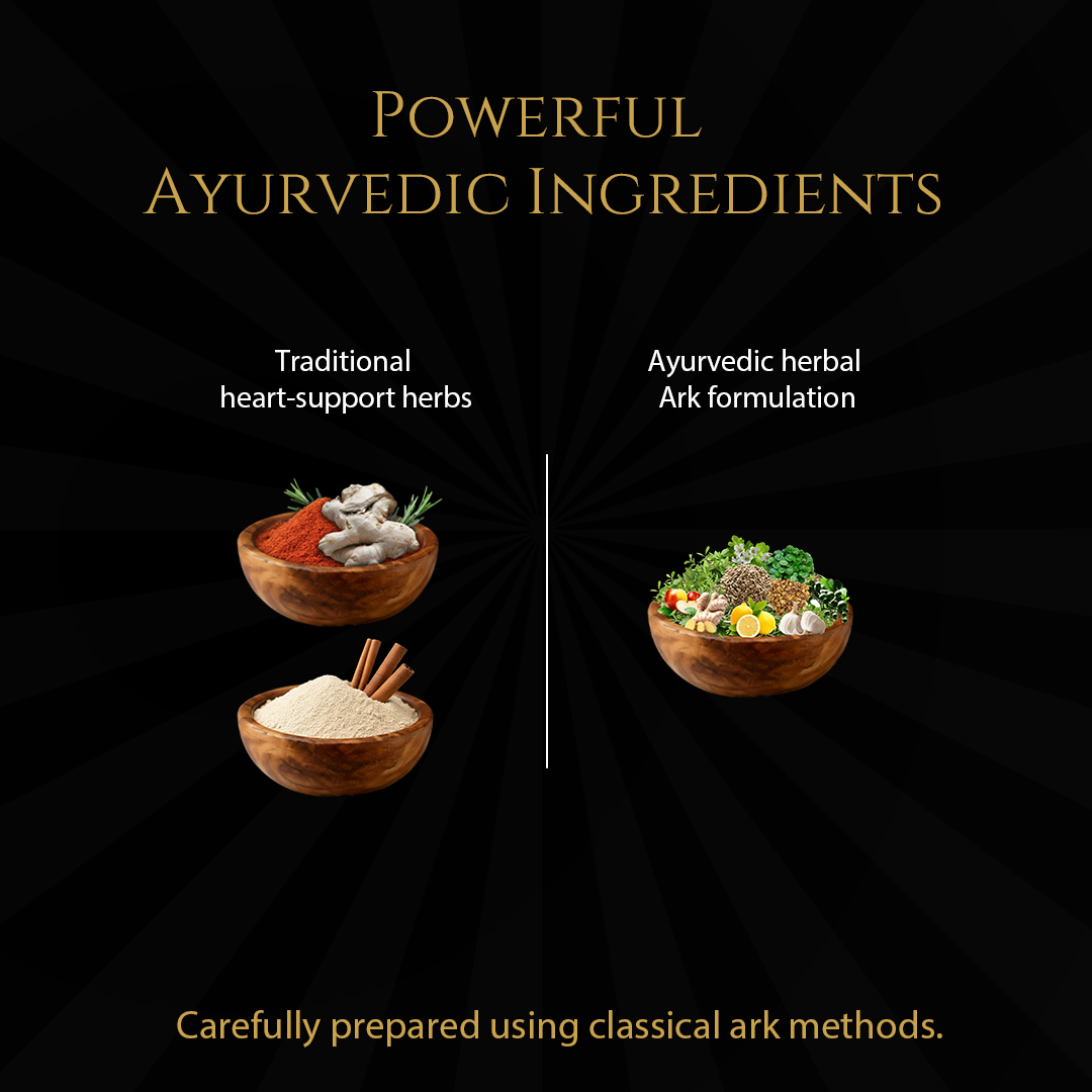 Hriday Aushadhi Ark for Cardio & Blood Pressure | Ayurvedic Herbal Ark | 200 ml