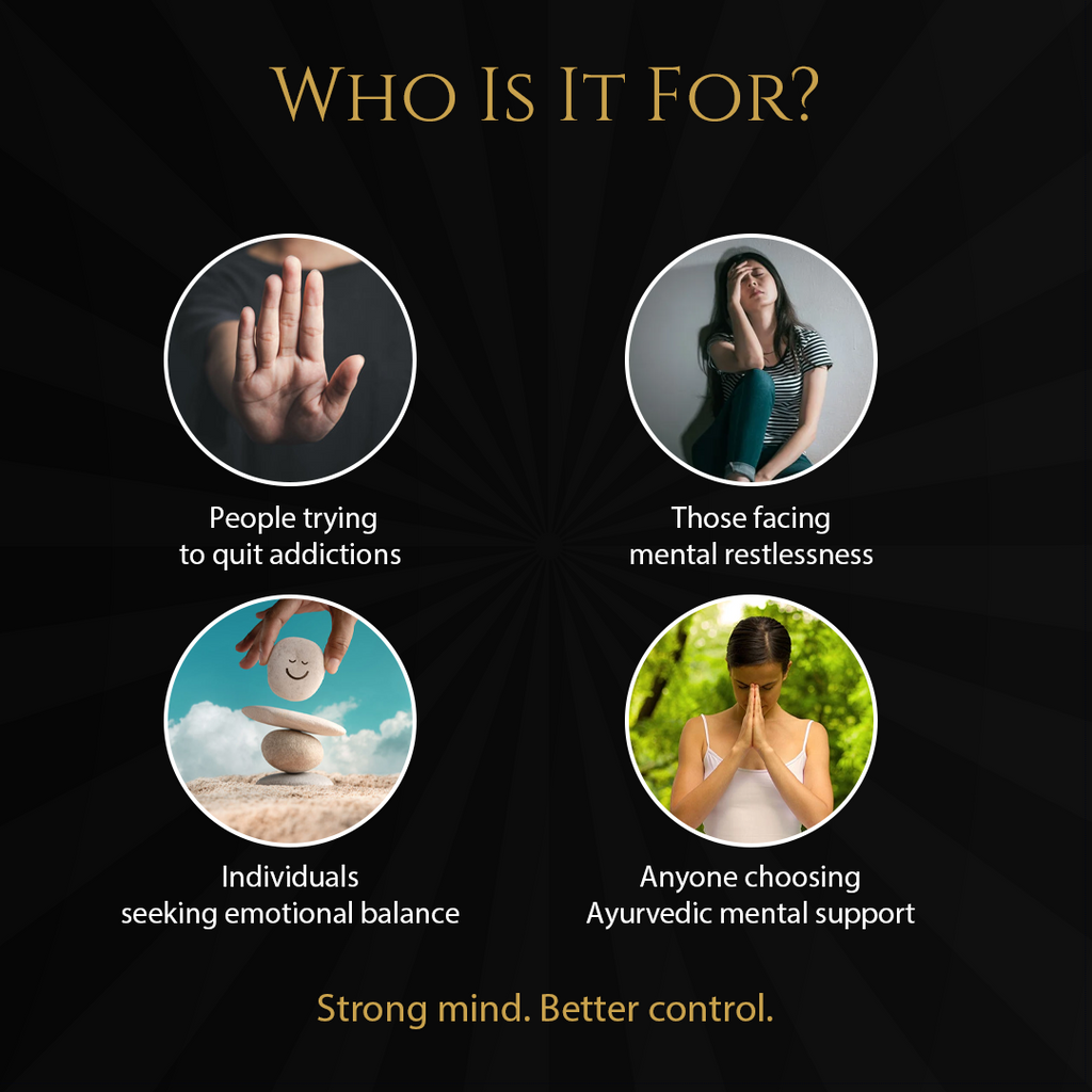 De-Addiction Powder for Habit Control & Mental Support | Ayurvedic Herbal Powder | 100 g