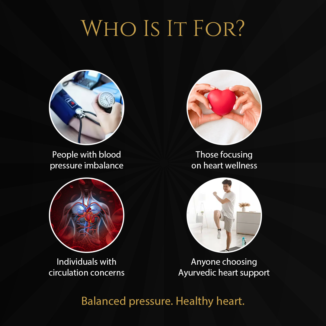 Blood Pressure Herbal Medicine for Heart & Circulation Support | Ayurvedic Herbal Medicine | 50 g