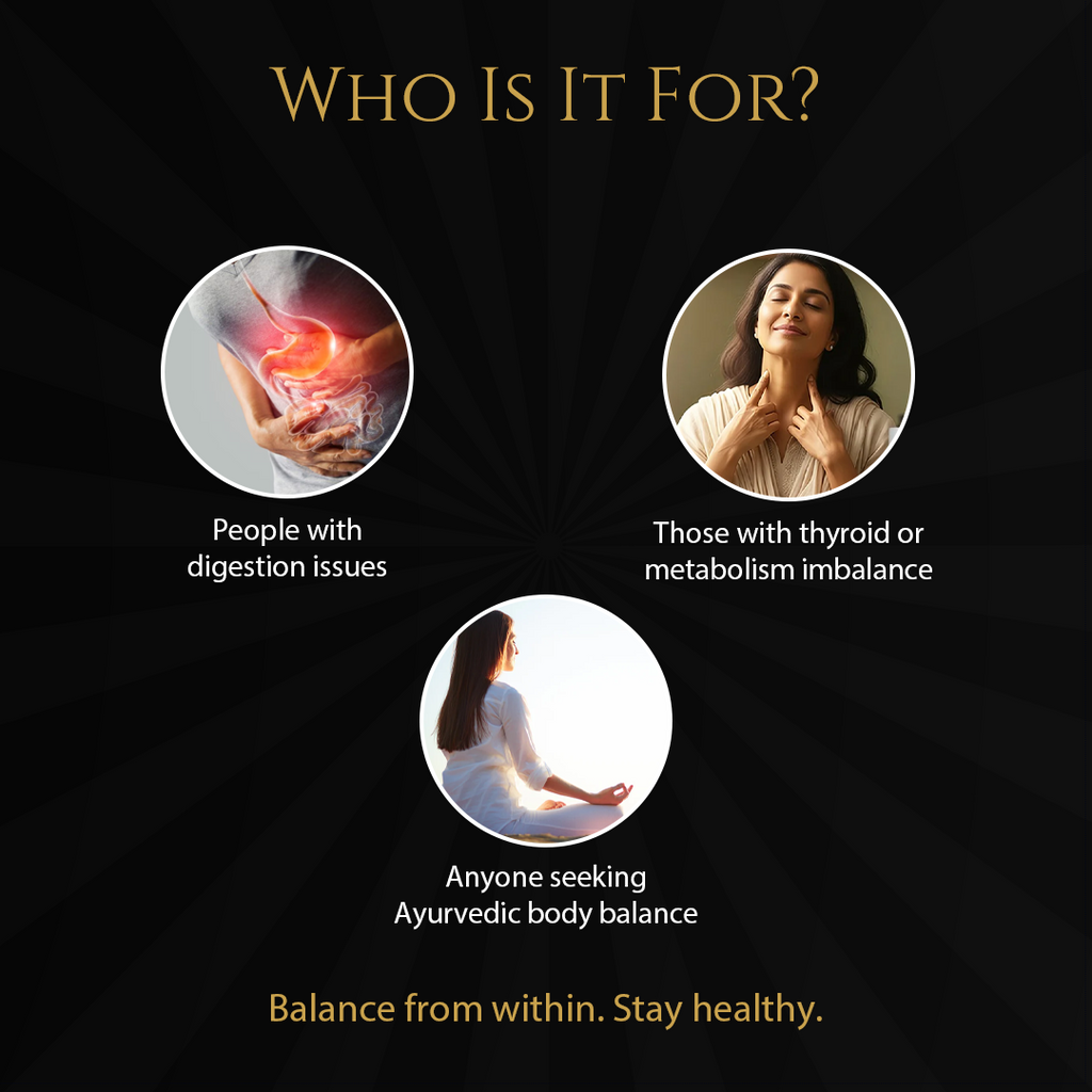 Tridosha Nashak Aushadhi for Digestion, Thyroid & Metabolism | Ayurvedic Herbal Medicine | 50 g