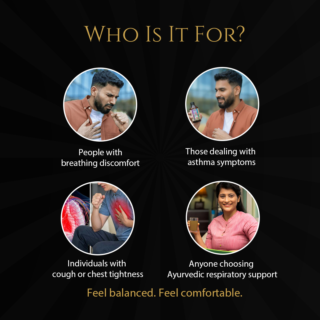 Asthma Nashak Ark for Lungs & Breathing | Ayurvedic Herbal Ark | 200 ml